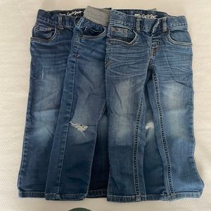 3 pairs of 4t Cat and Jack jeans